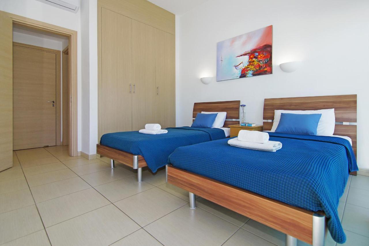Calypso - Coralli Beachfront Apartment Protaras Esterno foto