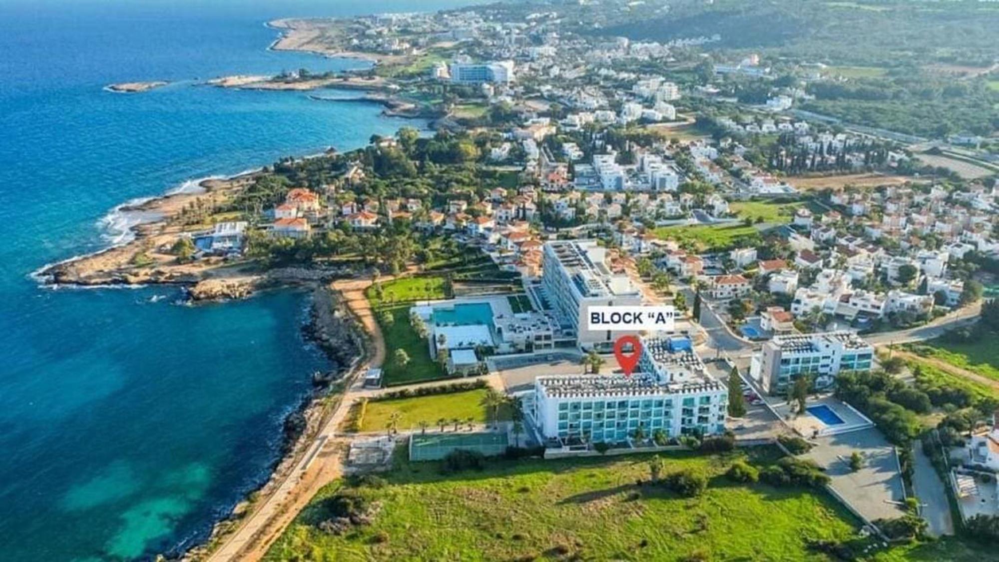 Calypso - Coralli Beachfront Apartment Protaras Esterno foto